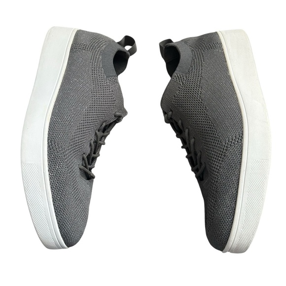 FITFLOP RALLY TONAL KNIT PEWTER GREY SNEAKERS SIZE 9 - Picture 3 of 11